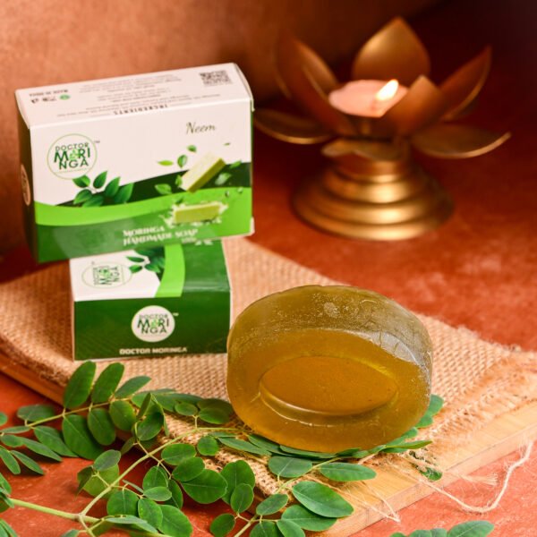 MORINGA HANDMADE NEEM SOAP (BATHING)