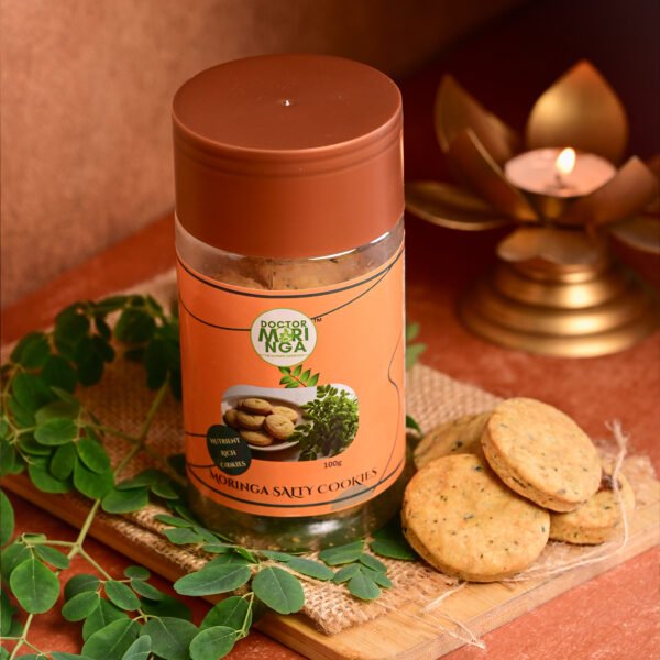 MORINGA SALTY COOKIES (100G)